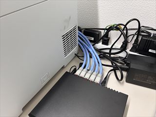 千葉県我孫子市　オフィス用LANケーブル敷設工事