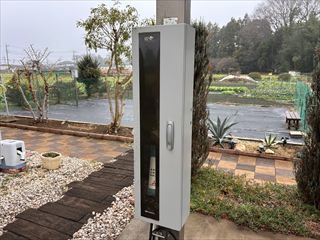 茨城県常総市　家庭用自動車充電器用タイマー交換工事