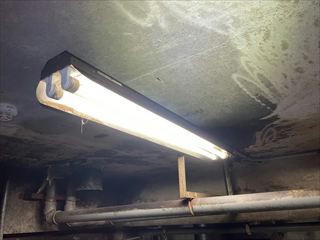 照明器具更新工事