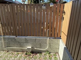 センサーライト設置工事