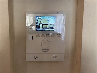 茨城県守谷市　家庭用ドアホン交換工事