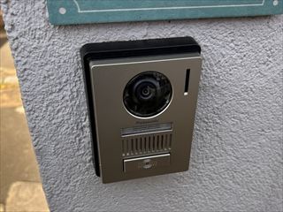 茨城県守谷市　家庭用ドアホン交換工事