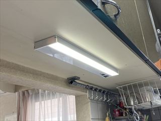 茨城県守谷市　家庭用照明LED化工事