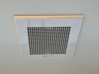 千葉県柏市　家庭用浴室換気扇交換工事