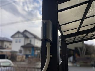 茨城県つくばみらい市　家庭用EVコンセント（電気自動車充電コンセント）設置工事