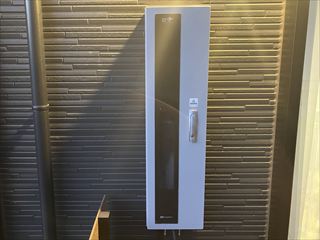 茨城県取手市　家庭用EVコンセント（電気自動車充電コンセント）設置、鍵付き屋外コンセント設置工事