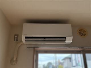 茨城県取手市 マンション用エアコン・換気交換工事