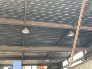 千葉県白井市　倉庫用照明LED化工事