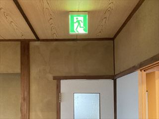 茨城県水戸市　誘導灯設置工事