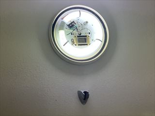 茨城県坂東市　家庭用浴室照明交換工事