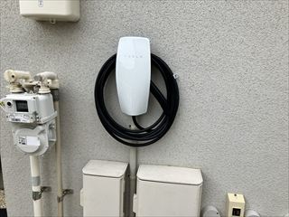 茨城県つくば市　家庭用テスラウォールコネクター設置工事