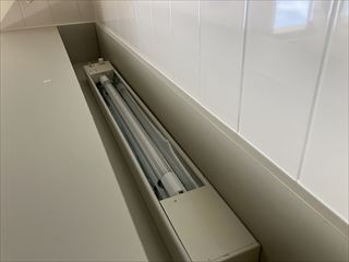 千葉県我孫子市　家庭用キッチン照明交換工事