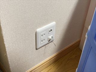 千葉県柏市　家庭用LAN敷設工事