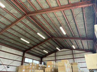 茨城県守谷市　倉庫照明LED化工事