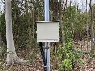 茨城県常総市　資材置場動力新設工事