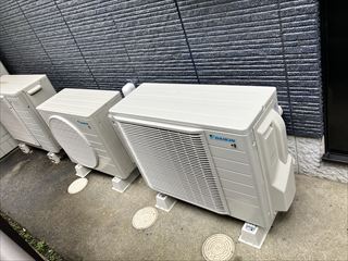 茨城県守谷市　家庭用エアコン交換工事
