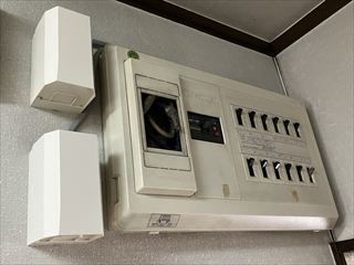 千葉県流山市　家庭用エアコン交換・エアコン専用コンセント設置工事