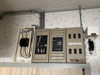 千葉県我孫子市　家庭用分電盤交換工事