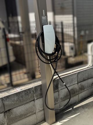 家庭用テスラウォールコネクター設置工事