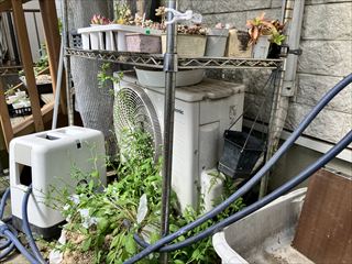 茨城県守谷市　家庭用エアコン交換工事