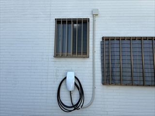 茨城県龍ケ崎市　家庭用テスラウォールコネクター設置工事