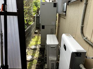 宮崎県宮崎市　エコキュート交換工事
