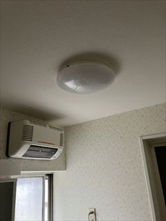 埼玉県幸手市　家庭用照明取替工事