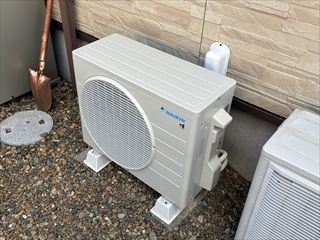 茨城県守谷市　家庭用エアコン交換工事