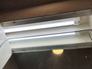 茨城県取手市 家庭用浴室照明交換工事