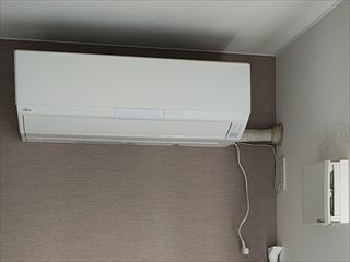 千葉県野田市　家庭用エアコン交換工事