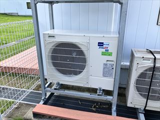 茨城県つくば市　オフィス用マルチエアコン交換工事