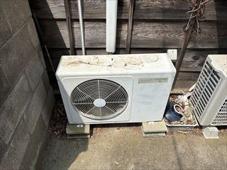 茨城県常総市　家庭用エアコン交換・専用回路設置、分電盤交換工事