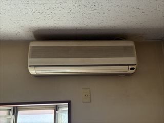 茨城県常総市　家庭用エアコン交換・専用回路設置、分電盤交換工事