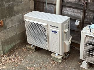 茨城県常総市　家庭用エアコン交換・専用回路設置、分電盤交換工事