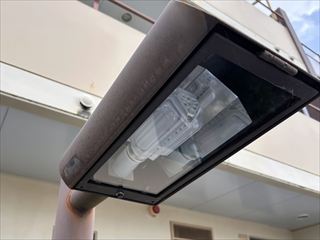 茨城県つくば市　オフィス用屋外照明LED化工事