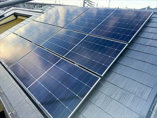 茨城県　太陽光発電システム設置工事