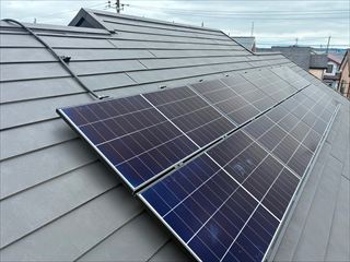 茨城県　太陽光発電システム設置工事