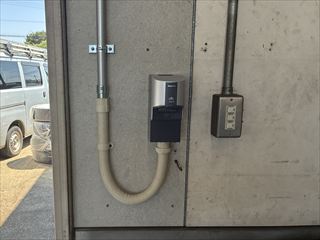 茨城県つくば市　オフィス用EVコンセント（電気自動車充電コンセント）設置工事