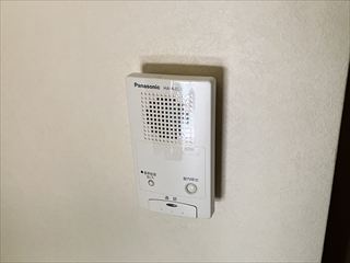 千葉県我孫子市　家庭用ドアホン交換工事