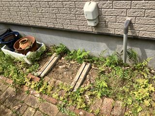 茨城県取手市　家庭用パッケージエアコン室外機撤去工事