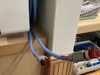 茨城県守谷市　家庭用LAN敷設、IH交換工事