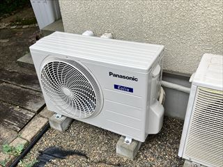 茨城県牛久市　家庭用エアコン交換工事