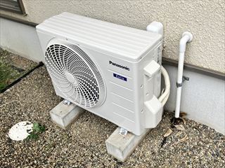 茨城県牛久市　家庭用エアコン交換工事