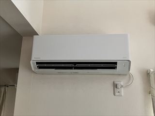 茨城県牛久市　家庭用エアコン交換工事