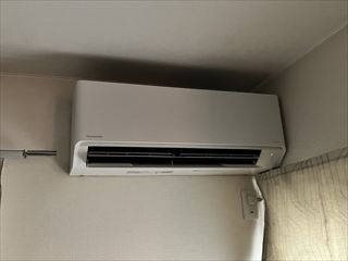 茨城県牛久市　家庭用エアコン交換工事