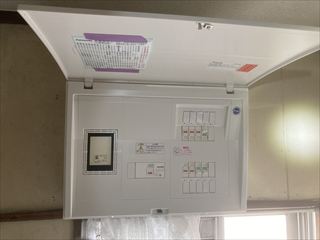 千葉県流山市　家庭用分電盤交換工事