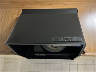 茨城県取手市　家庭用レンジフード、換気扇交換工事