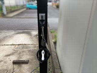 茨城県牛久市　家庭用EVコンセント（電気自動車充電コンセント）設置工事