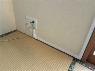 千葉県柏市　家庭用LANケーブル敷設工事