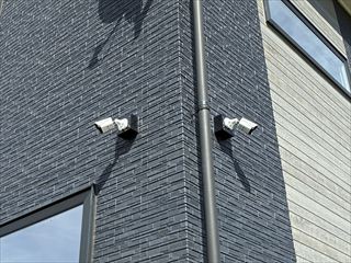 茨城県守谷市　家庭用防犯カメラ設置工事